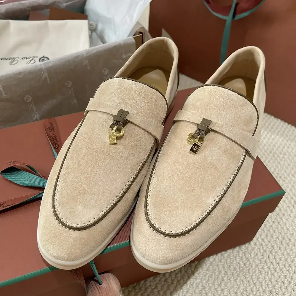 Loro Piana Summer Charms Walk Loafer for Unisex in Beige