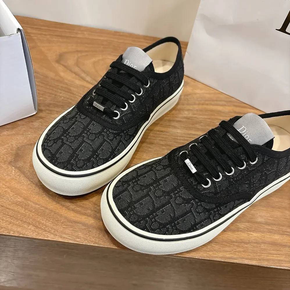 Dior Saltwind Sneaker Black Dior Oblique Jacquard for Unisex