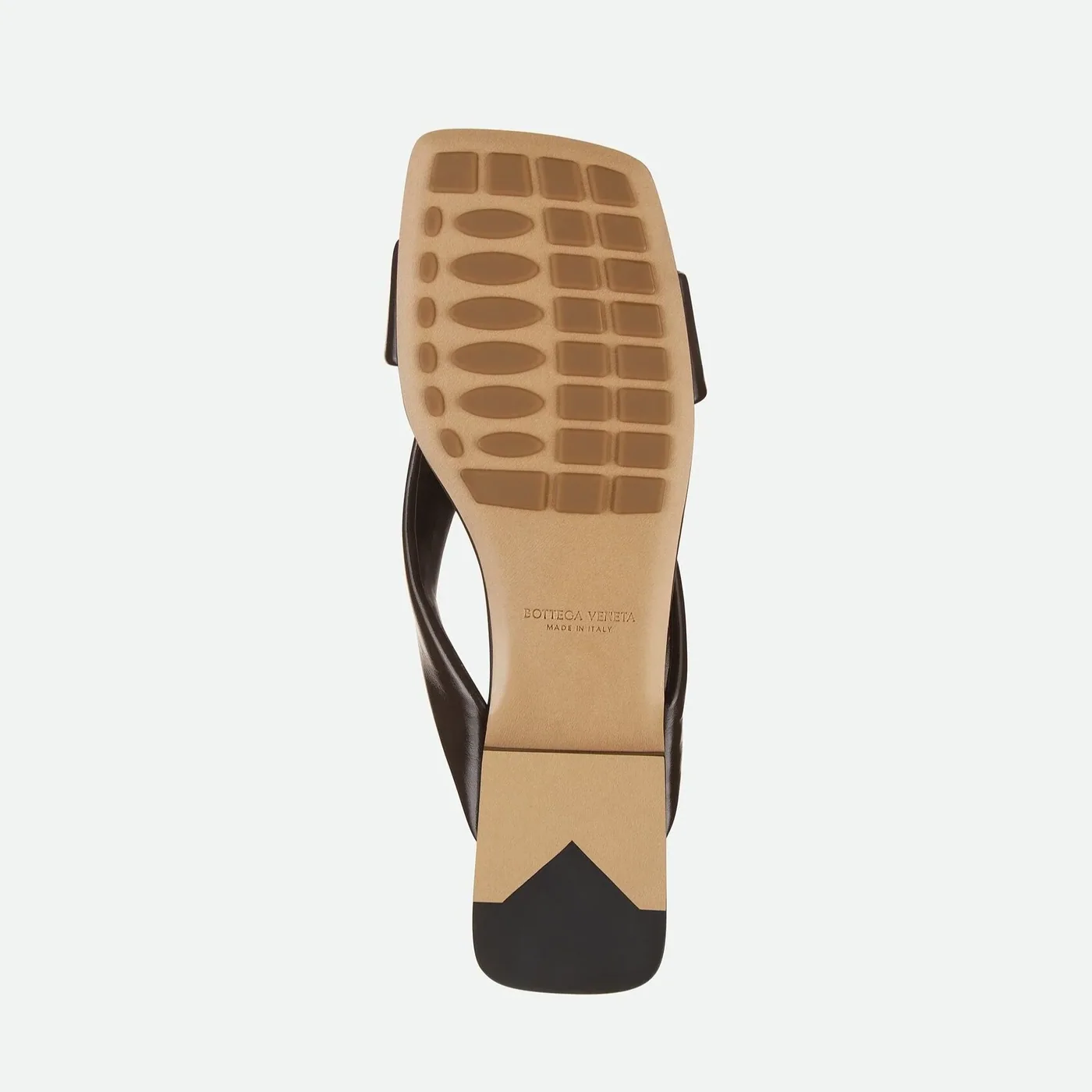 Bottega Veneta Riva Flat Mule Fondant Bottega Veneta Riva Flat Mule Fondant