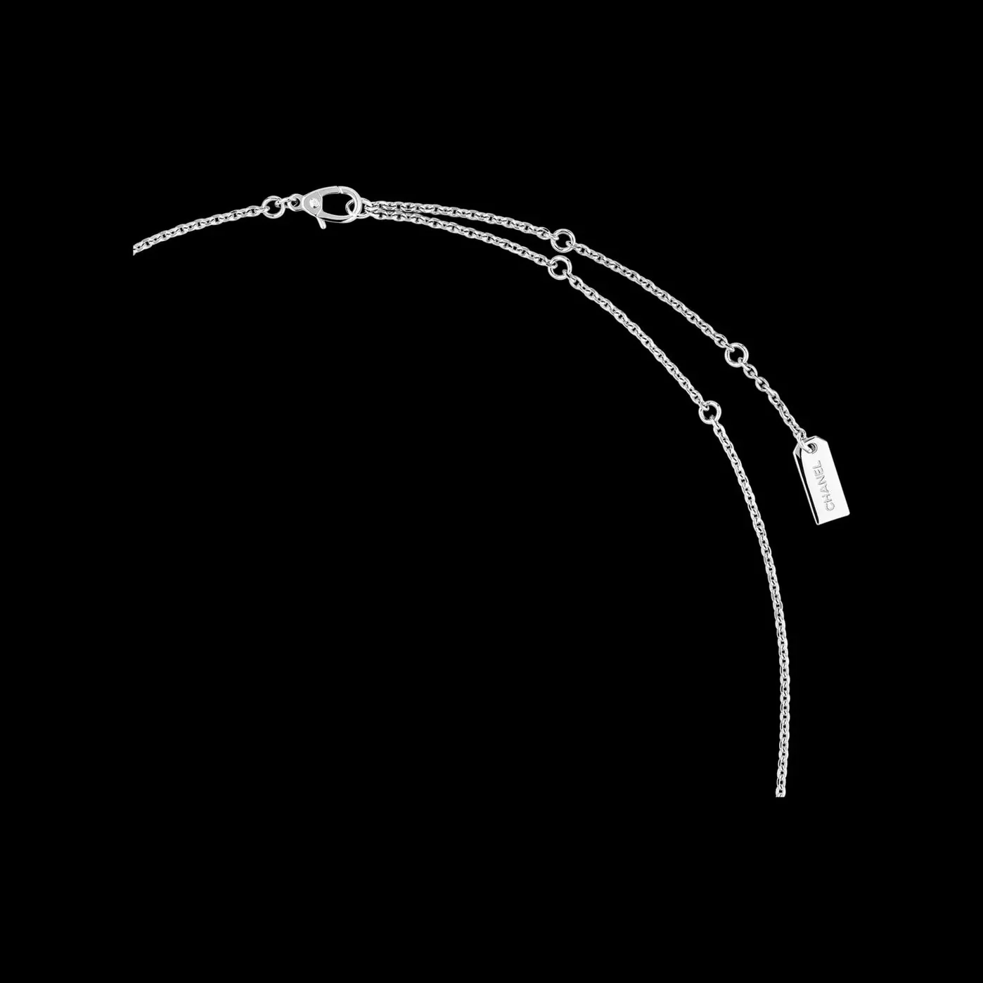 Chanel Eternal N°5 Necklace White Gold Chanel Eternal N°5 Necklace White Gold