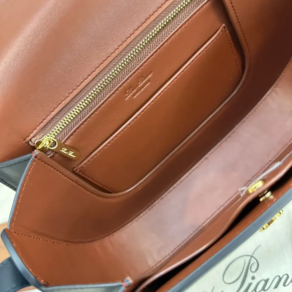 Loro Piana Mini Ghiera Bag for Women in Black