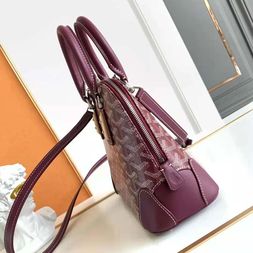 Goyard Vendôme Mini Bag for Women in Maroon