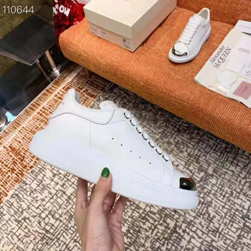 Alexander McQueen Oversized Sneaker White Calf Leather Lace for Unisex in up Sneaker Alexander McQueen Oversized Sneaker White Calf Leather Lace for Unisex in up Sneaker