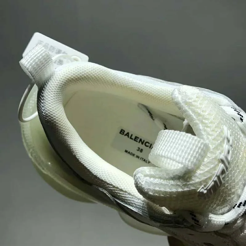 Balenciaga Shoes Triple S Clear Sole Trainers for Unisex in White