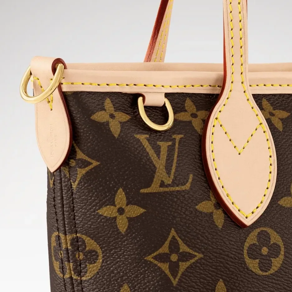 Louis Vuitton Neverfull BB Tote Bag in Pink Peony Gold Hardware