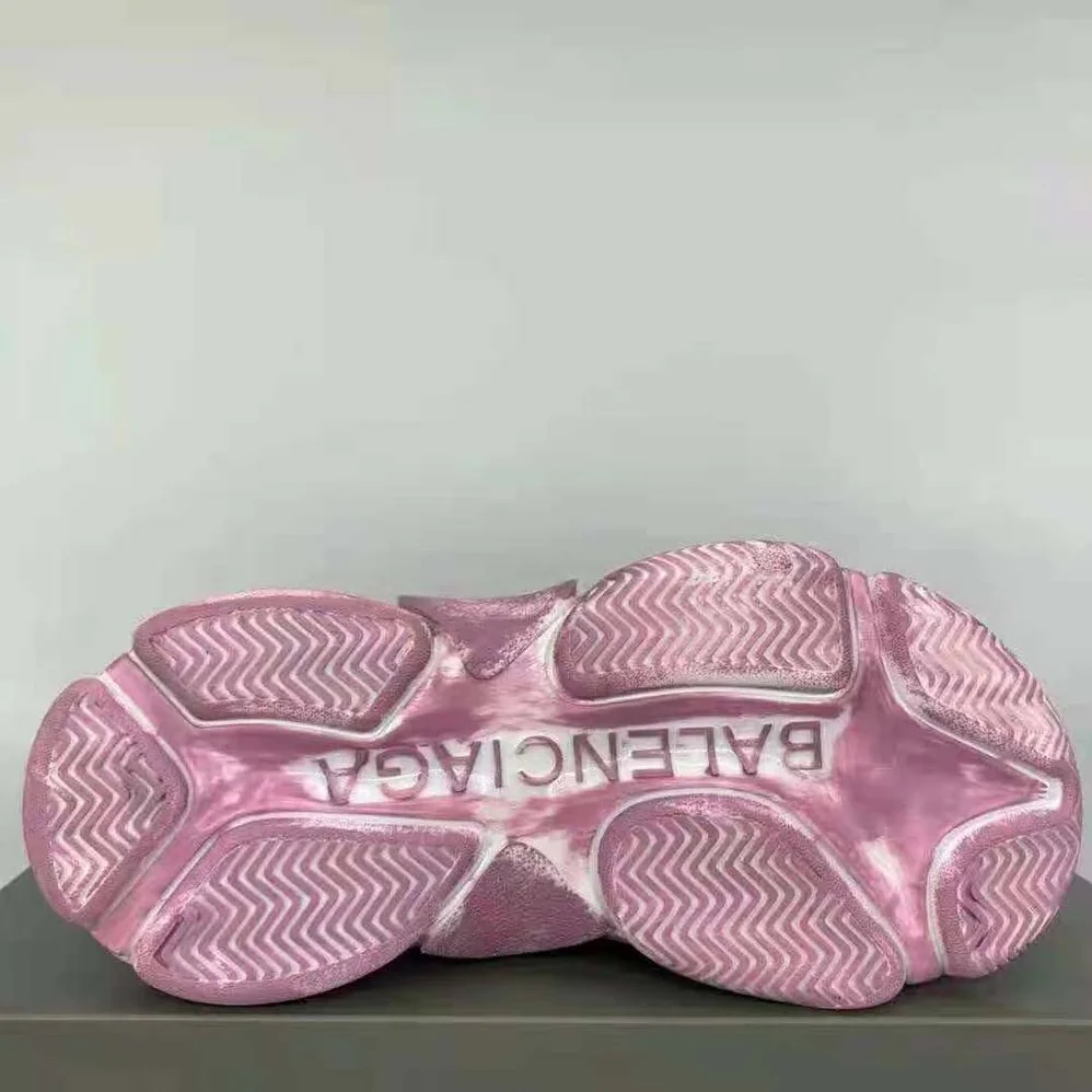 Balenciaga Triple S Faded Sneaker in Pink for Women