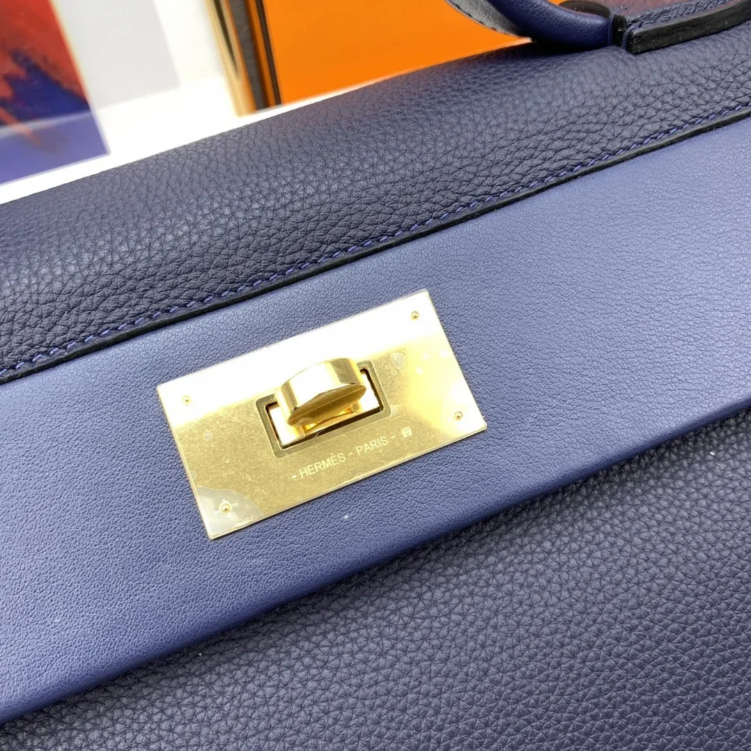 Hermes Evercolor Swift Navy Blue Hermes Evercolor Swift Navy Blue