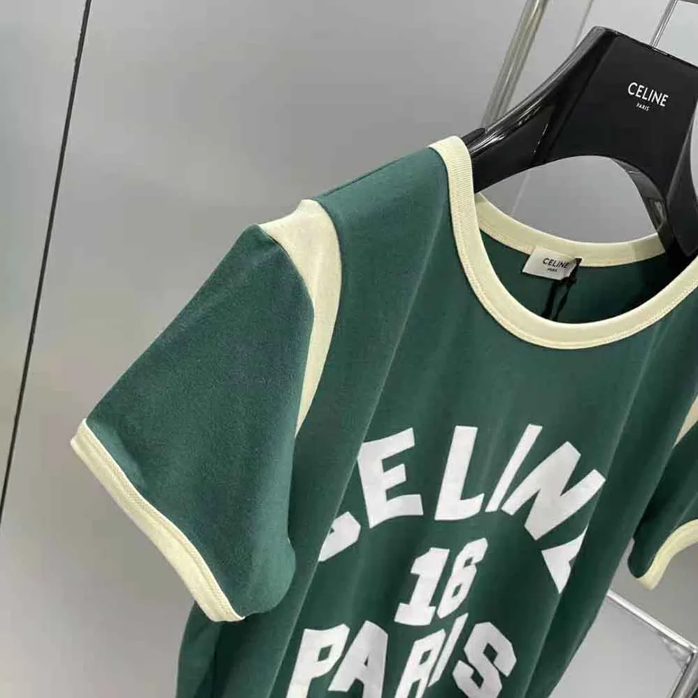 Celine 16 Boxy T for Women in shirt in Cotton Jersey Celine 16 Boxy T for Women in shirt in Cotton Jersey