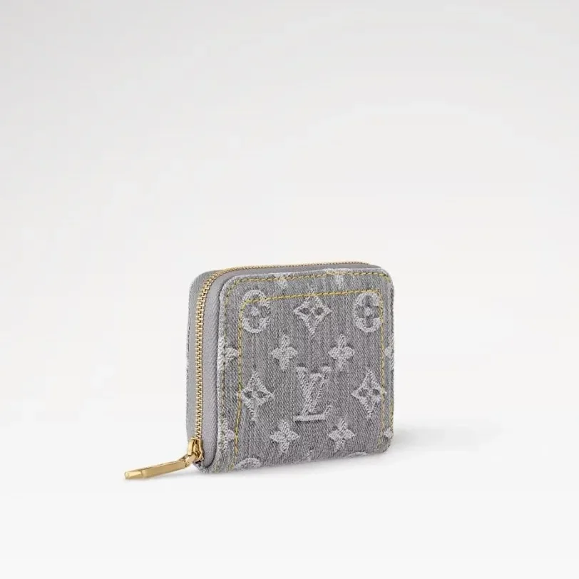 Louis Vuitton Zippy Coin Purse Washed Gray / Louis Vuitton Zippy Coin Purse Washed Gray /