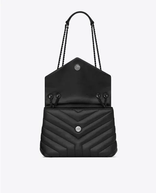 LOULOU SMALL IN QUILTED LEATHER