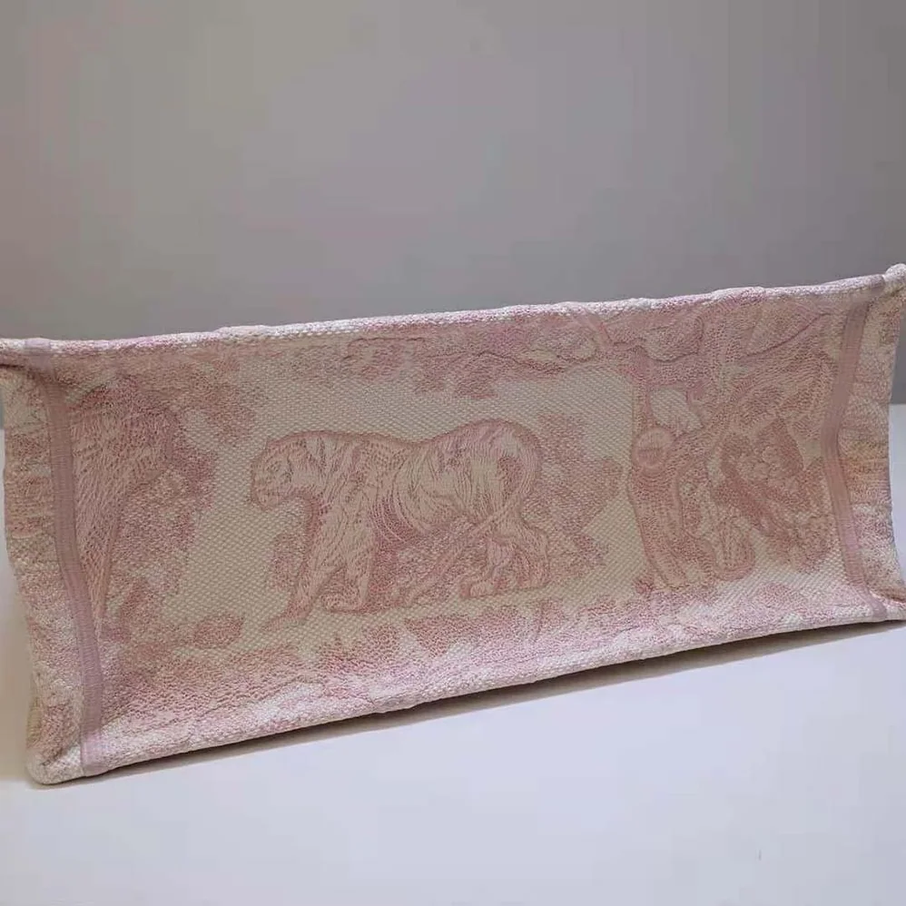 Dior Dior Book Tote Pink Toile de Jouy Embroidery for Women Dior Dior Book Tote Pink Toile de Jouy Embroidery for Women