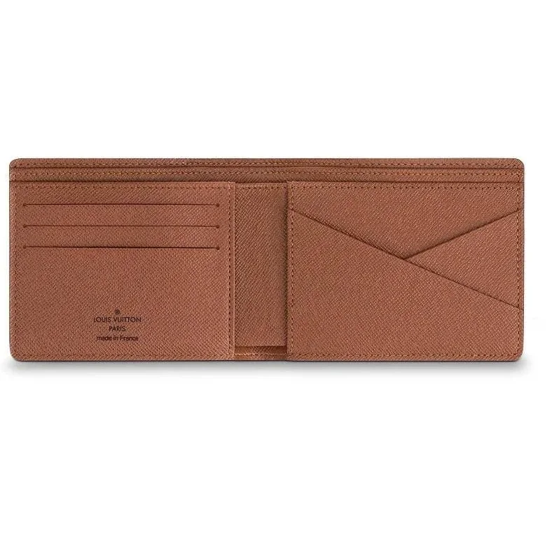 Brown Monogram Wallet for Men's