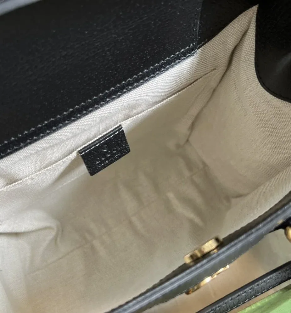 Gucci Diana Small Tote Bag Black / GG Gucci Diana Small Tote Bag Black / GG
