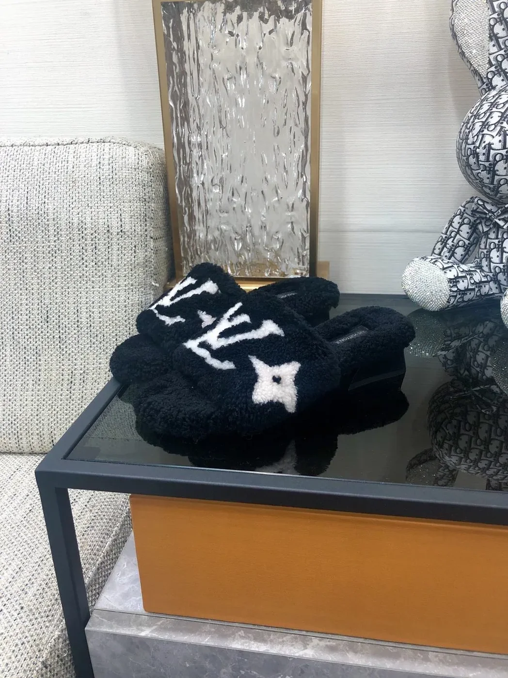 Louis Vuitton Magnetic Flat Mule Black for Women Louis Vuitton Magnetic Flat Mule Black for Women