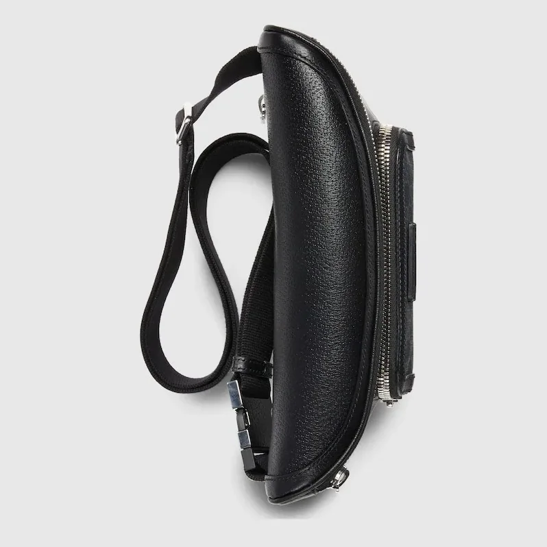 Gucci GG Supreme Medium Belt Bag Black / Gucci GG Supreme Medium Belt Bag Black /