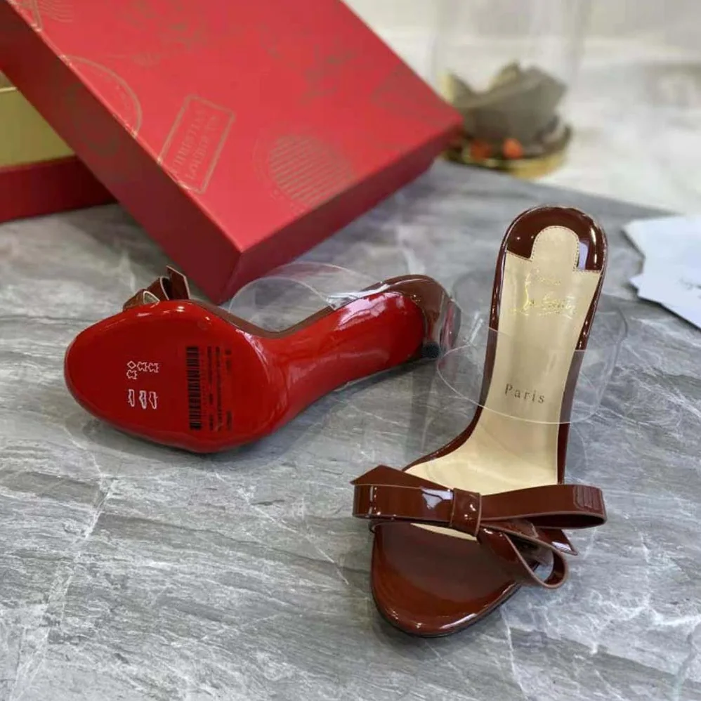 Christian Louboutin Just Nodo 85 mm Heel for Women in Maroon