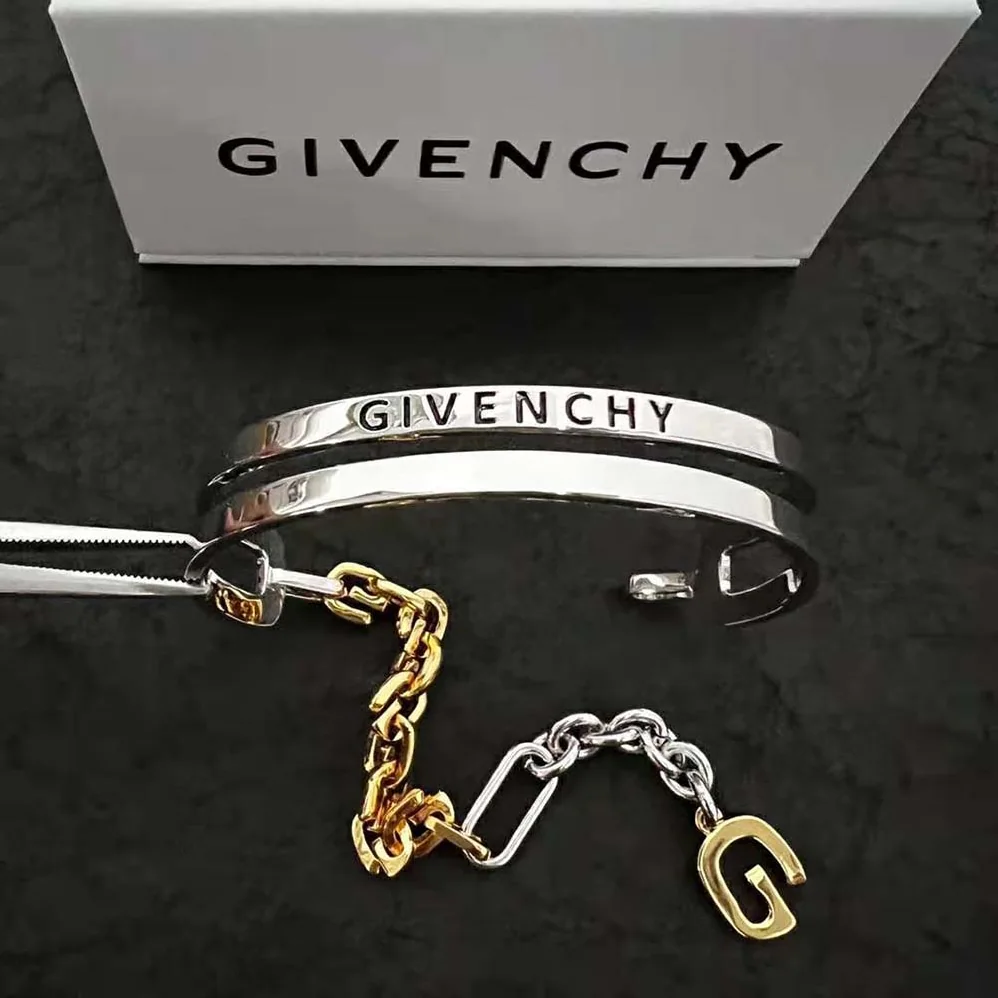 Givenchy G Link Two Tone Bracelet for Women Givenchy G Link Two Tone Bracelet for Women