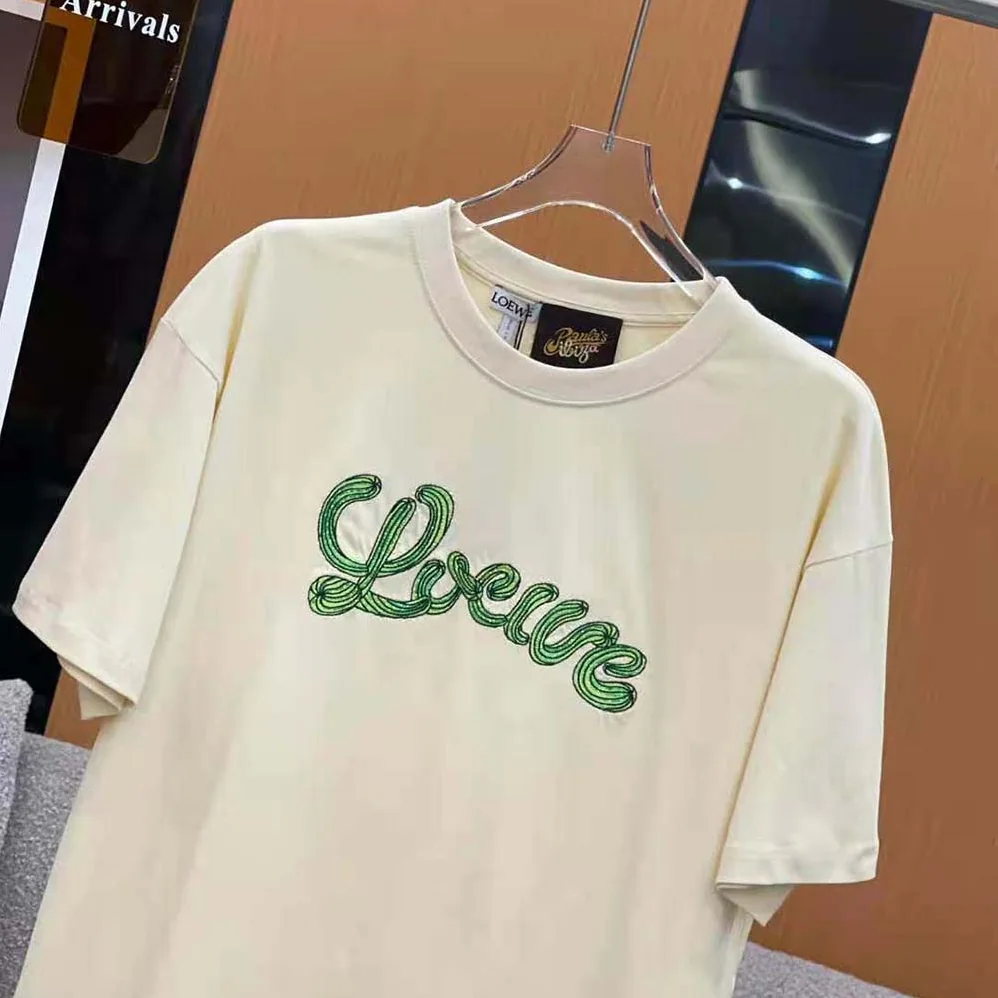 Loewe LOEWE Cactus T-shirt in Cotton for Women in White