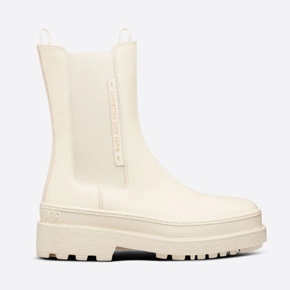 Dior Trial Ankle Boot White Calfskin for Women Dior Trial Ankle Boot White Calfskin for Women