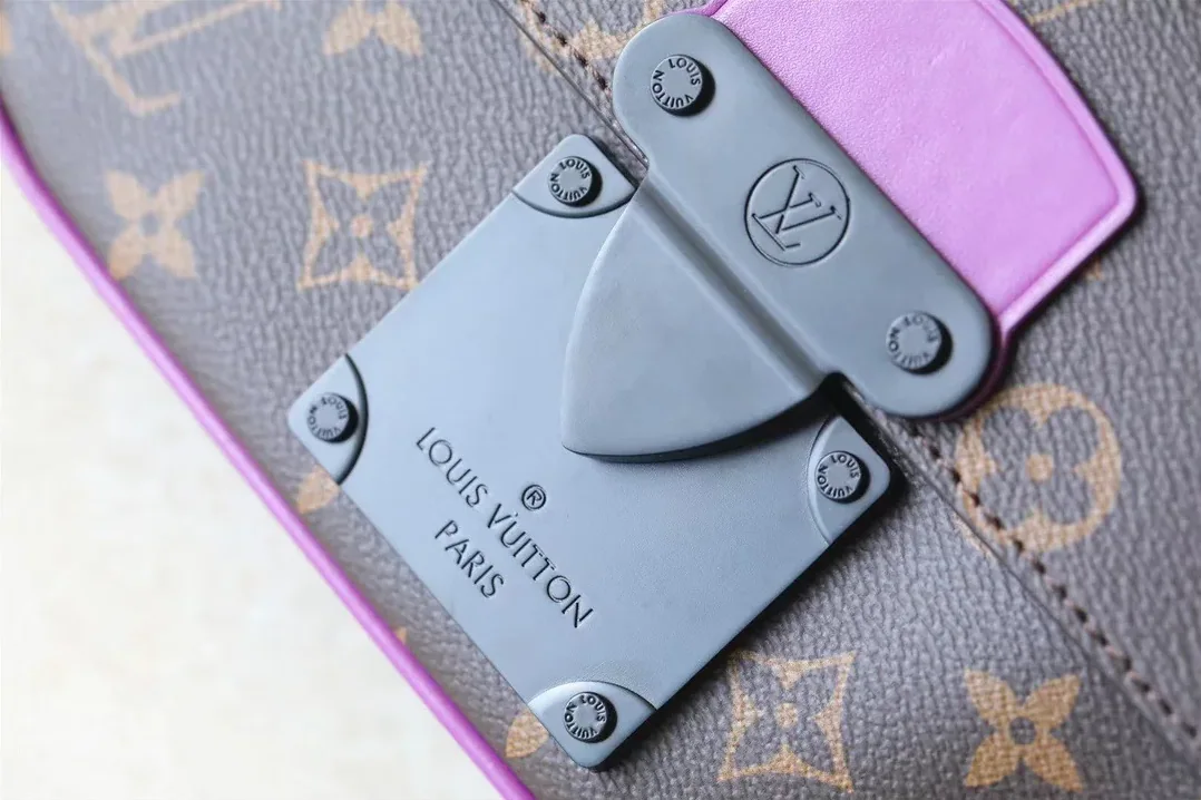 Louis Vuitton S-Lock Sling Monogram Macassar Purple
