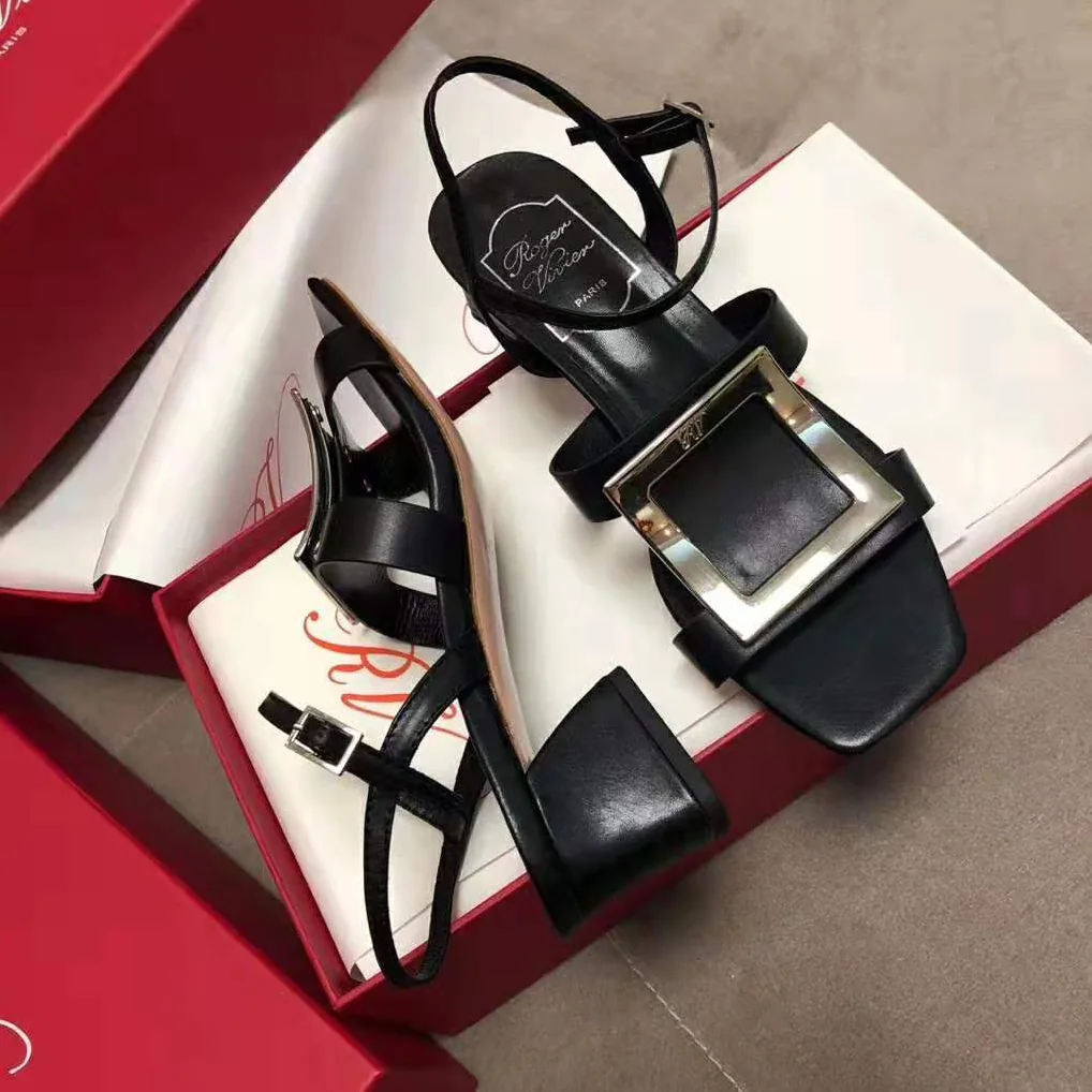 Roger Vivier Bikiviv' Sandals for Women in Black