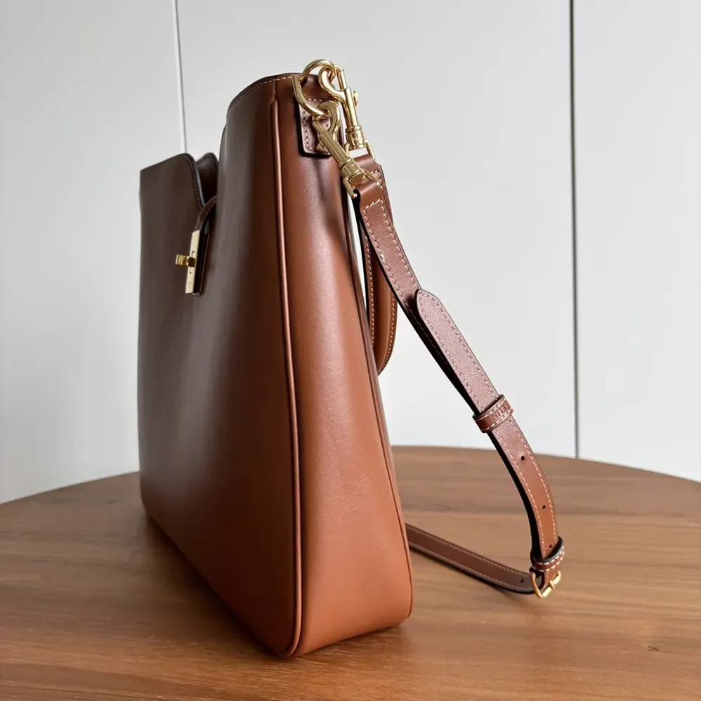 Celine Medium Camille 16 Soft Bag in Smooth Calfskin for Women in Brown Celine Medium Camille 16 Soft Bag in Smooth Calfskin for Women in Brown