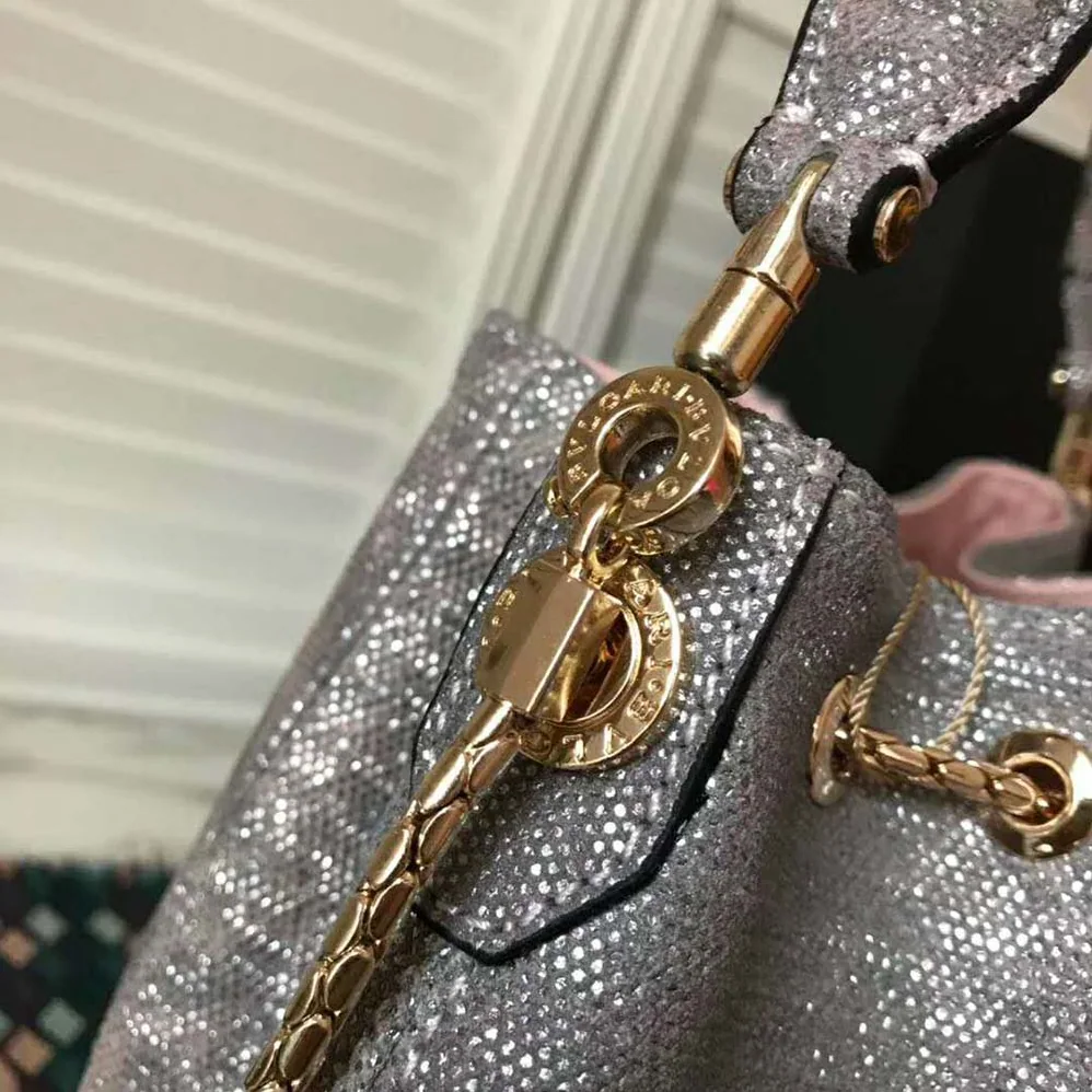 Bvlgari Serpenti Forever Bucket for Women in Silver