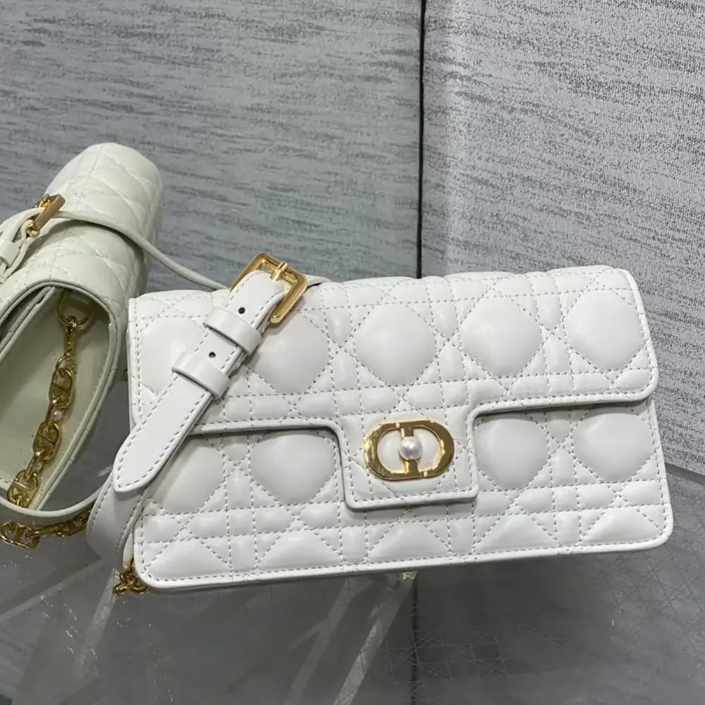 Dior Jolie Mini Bag Latte Cannage Lambskin for Women Dior Jolie Mini Bag Latte Cannage Lambskin for Women