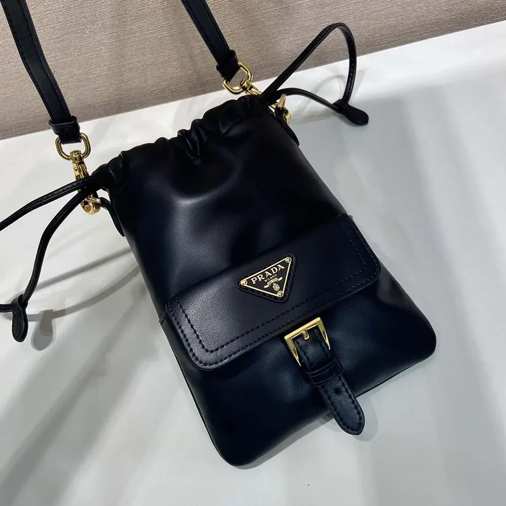 Prada Nappa Leather Pouch for Women