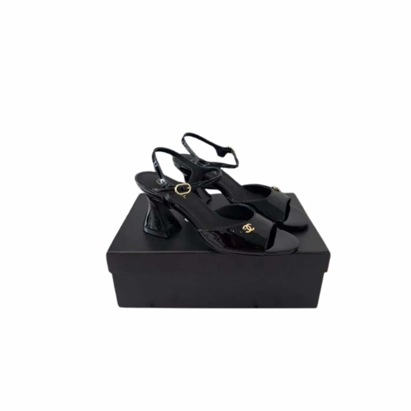 Chanel Sandals Black