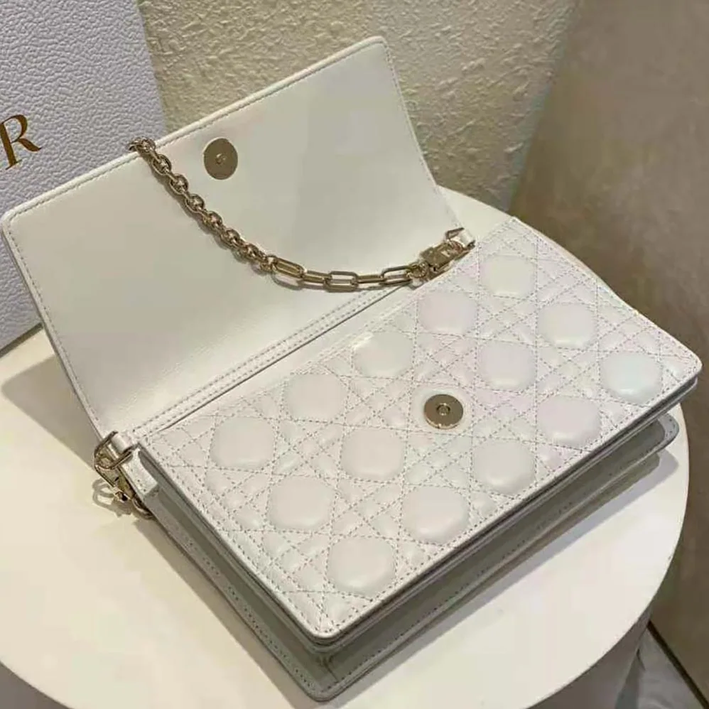 Dior Miss Dior Top Handle Bag Latte Cannage Lambskin for Women Dior Miss Dior Top Handle Bag Latte Cannage Lambskin for Women