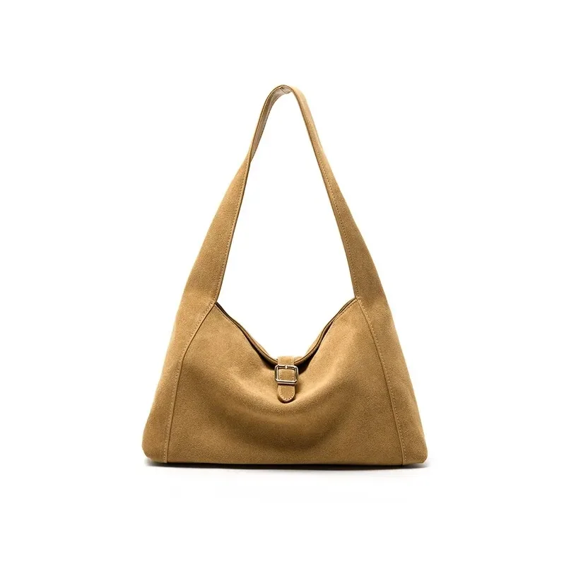 Suede-textured Lightweight And Stylish Premium Single for Women's in shoulder Bag