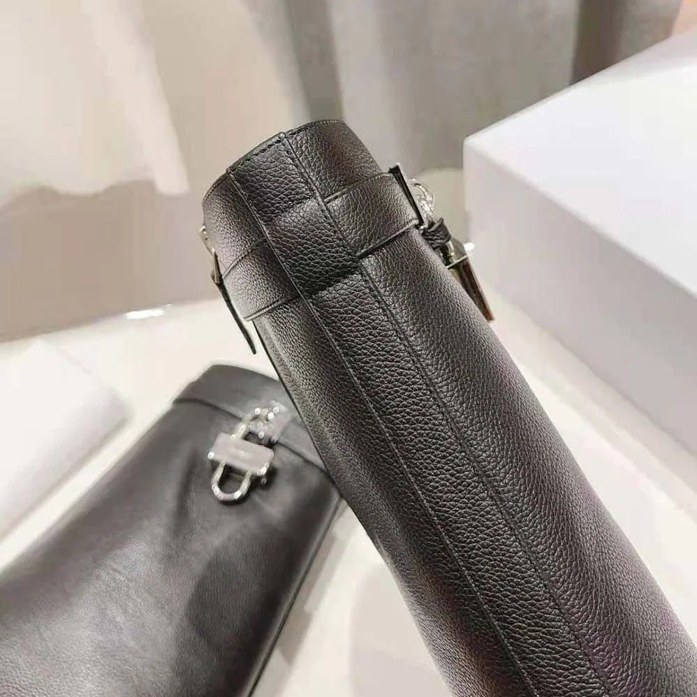 Givenchy Shark Lock Biker Ankle Boots in Grained Leather for Women in Black Givenchy Shark Lock Biker Ankle Boots in Grained Leather for Women in Black