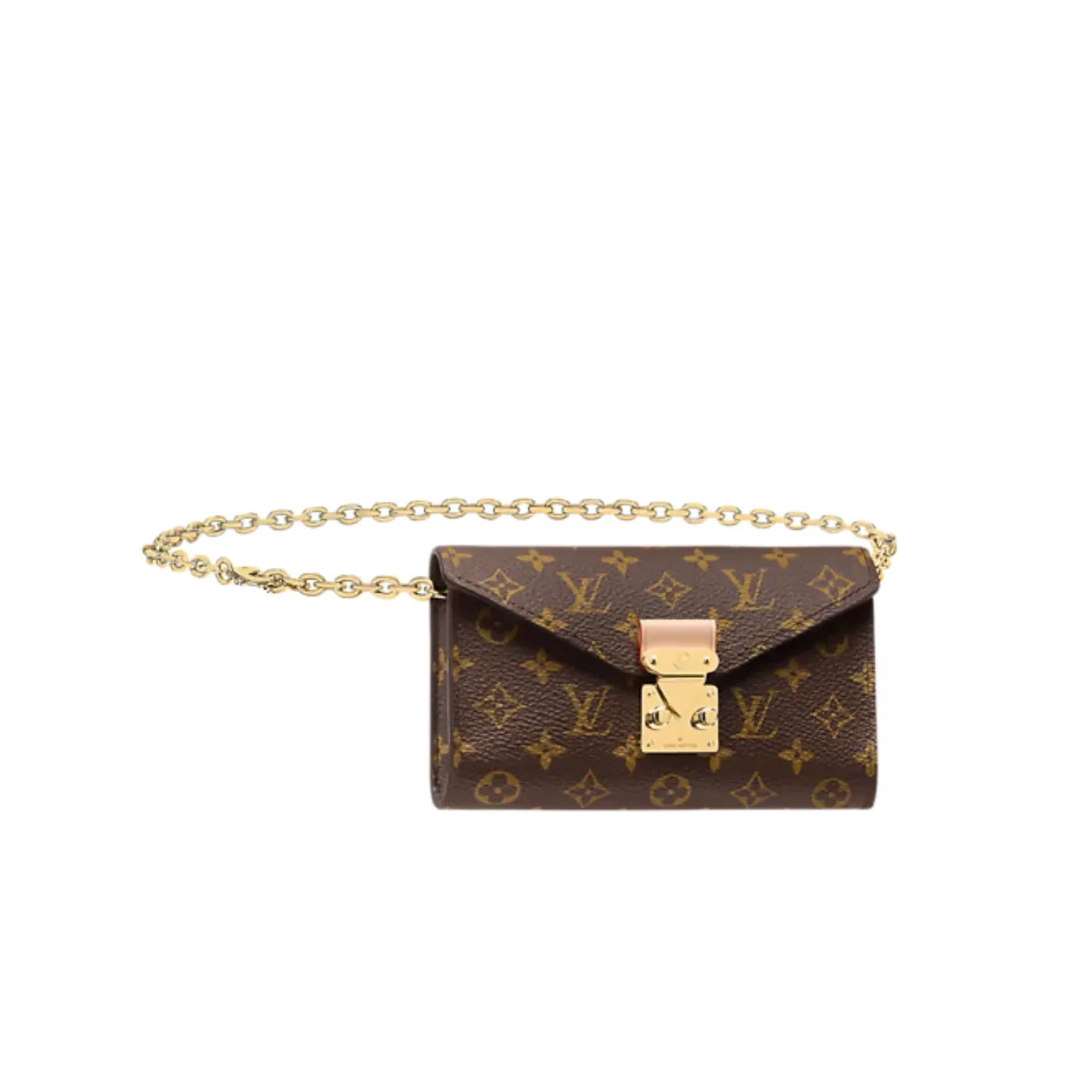 Louis Vuitton Pouch Metis Belt in Brown Monogram Gold Hardware