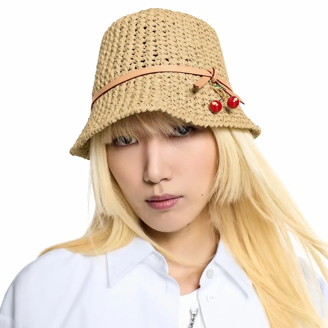 Louis Vuitton LV x TM Cerise Charms Hat Natural