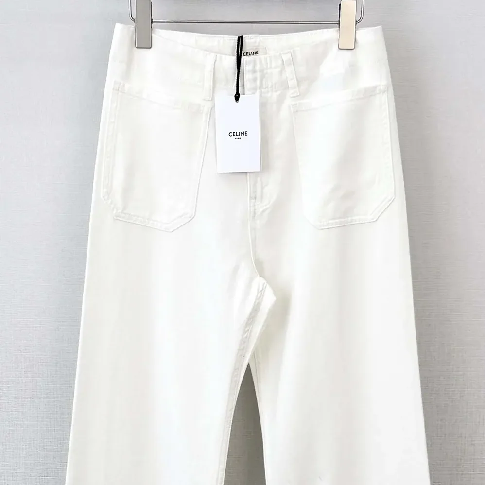 Celine Flare Jeans 004 in Indigo Denim for Men