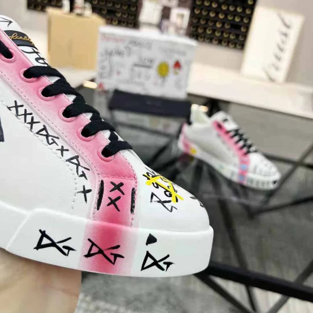 Dolce Gabbana D&G Limited Edition Portofino Sneakers for Unisex Dolce Gabbana D&G Limited Edition Portofino Sneakers for Unisex