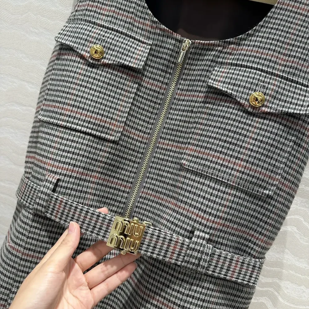 Miu Miu Checked Dress for Women