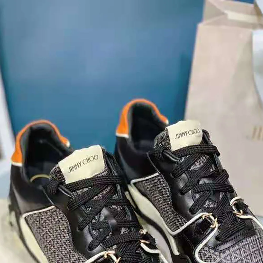 Jimmy Choo Diamond X Trainer/F Low-Top Trainers for Women in Black Jimmy Choo Diamond X Trainer/F Low-Top Trainers for Women in Black