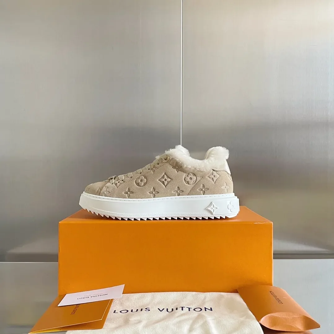 Louis Vuitton Time Out Sneaker Brown for Women