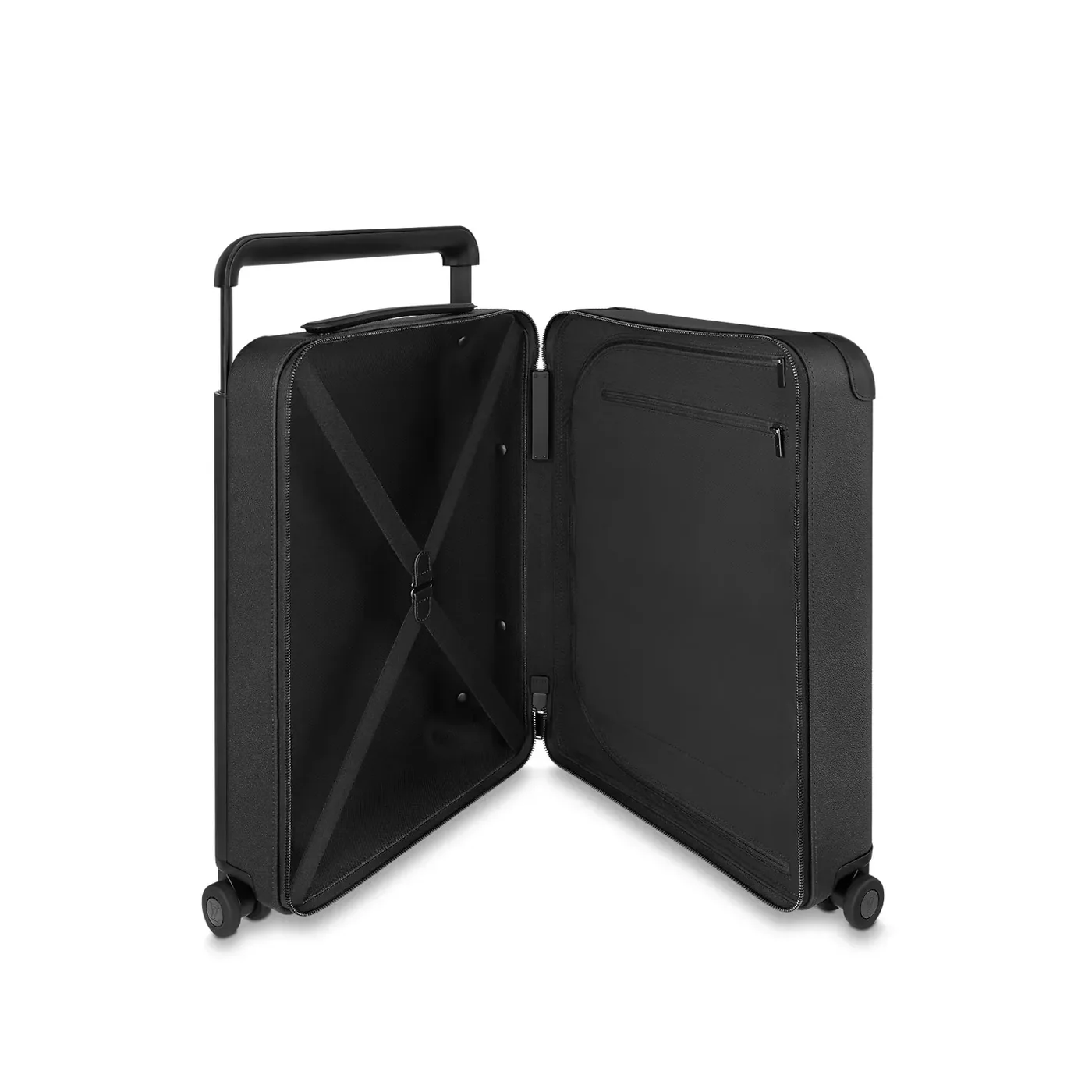 Louis Vuitton Horizon 55 Suitcase in Black Black Hardware