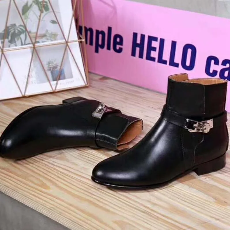 Hermes Shoes Neo Ankle Boot for Women in Black Hermes Shoes Neo Ankle Boot for Women in Black