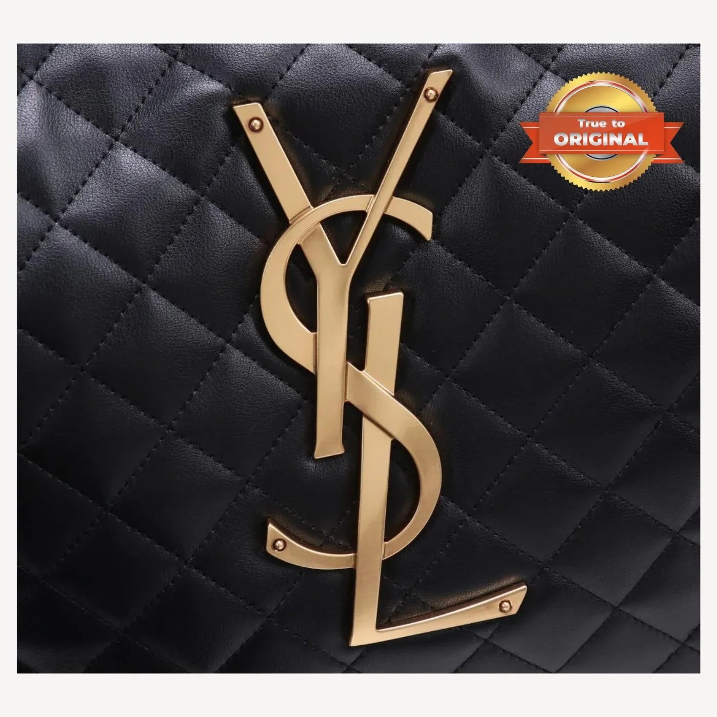 Saint Laurent Icare Maxi Shopping Bag Black /