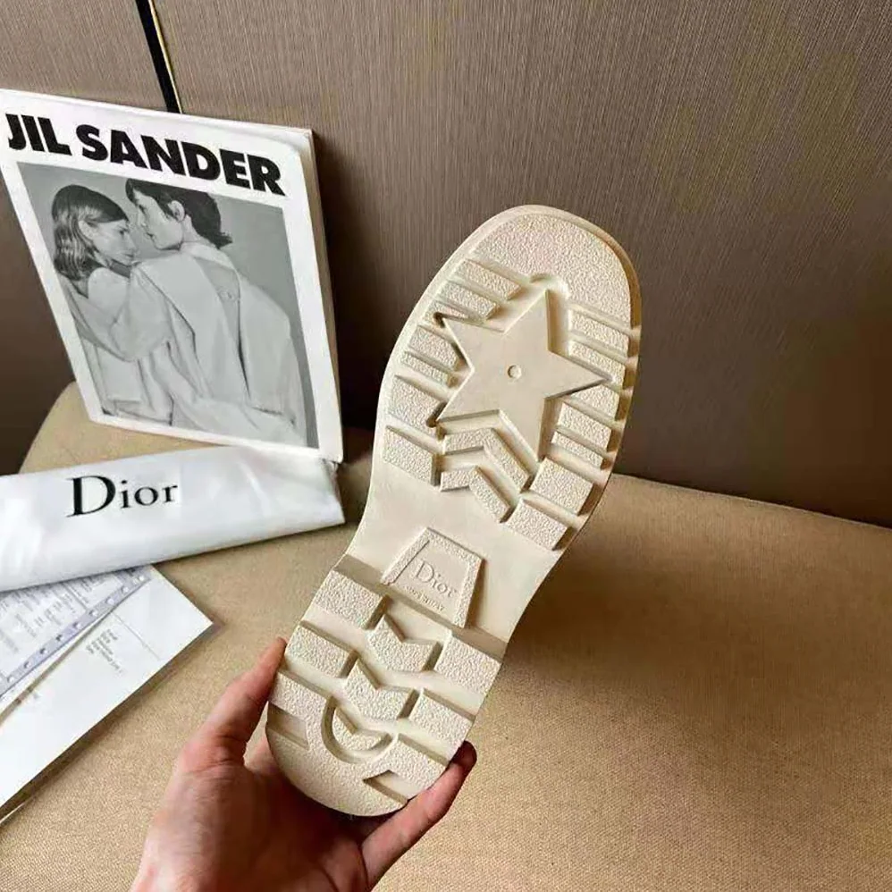 Dior Trial Ankle Boot White Calfskin for Women Dior Trial Ankle Boot White Calfskin for Women