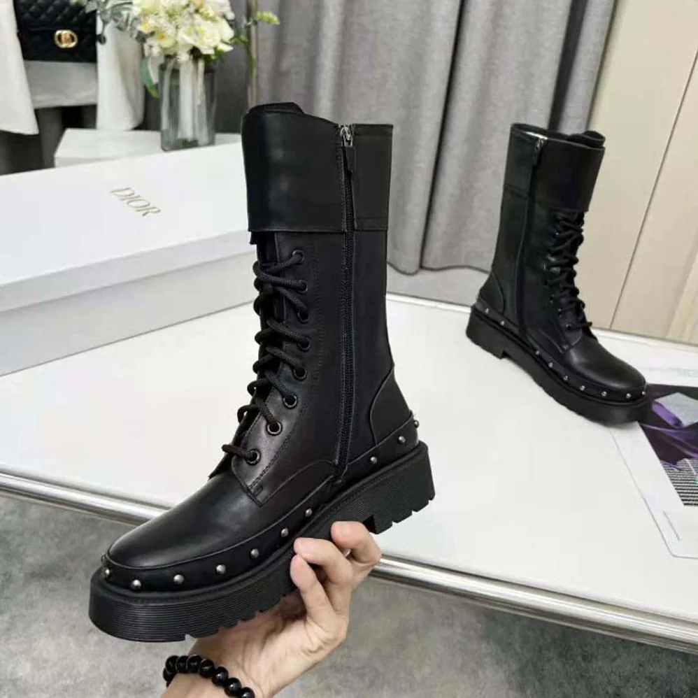 Dior Diorquake Ankle Boot Black Calfskin for Women Dior Diorquake Ankle Boot Black Calfskin for Women
