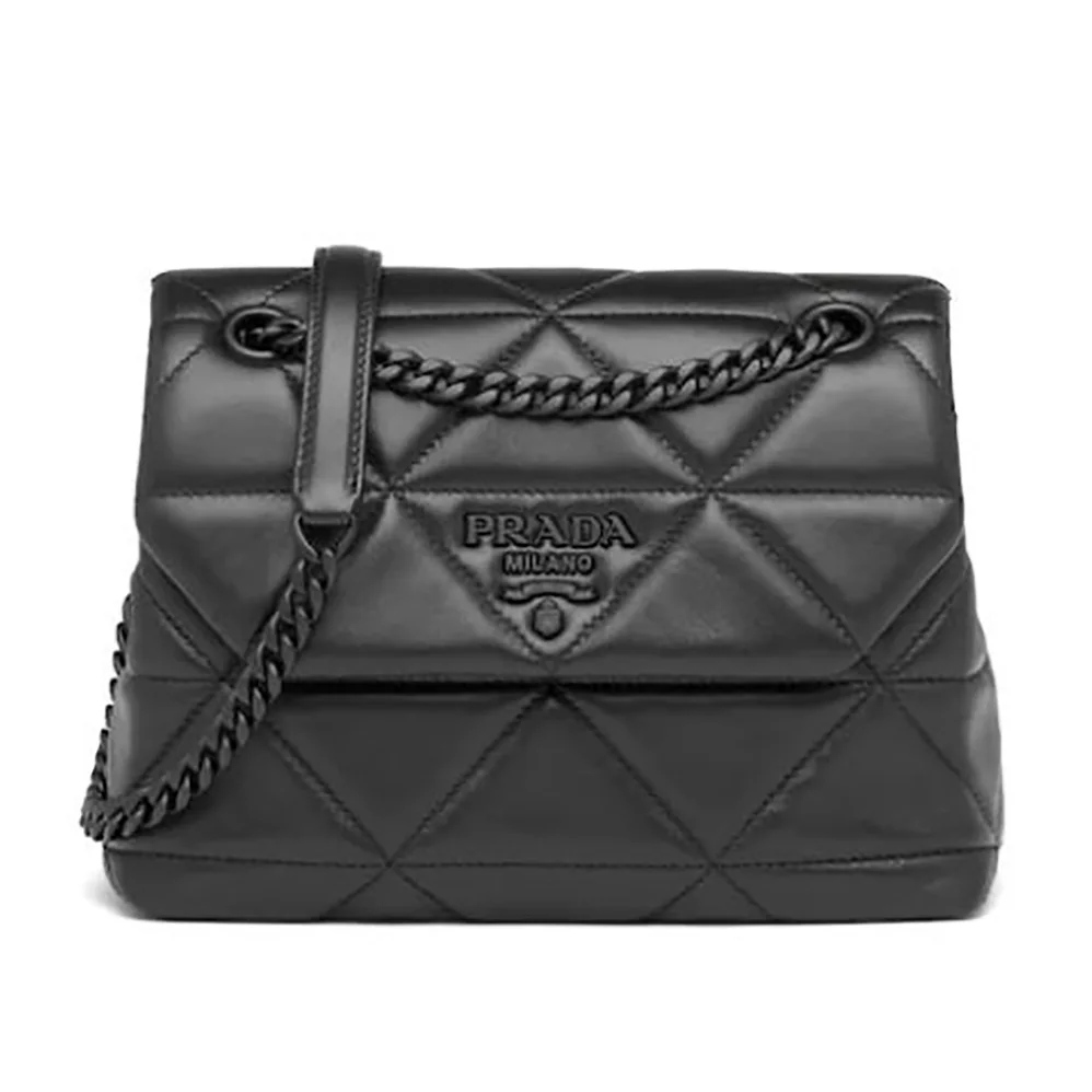 Prada Small Nappa Leather Prada Spectrum Bag for Women in Black