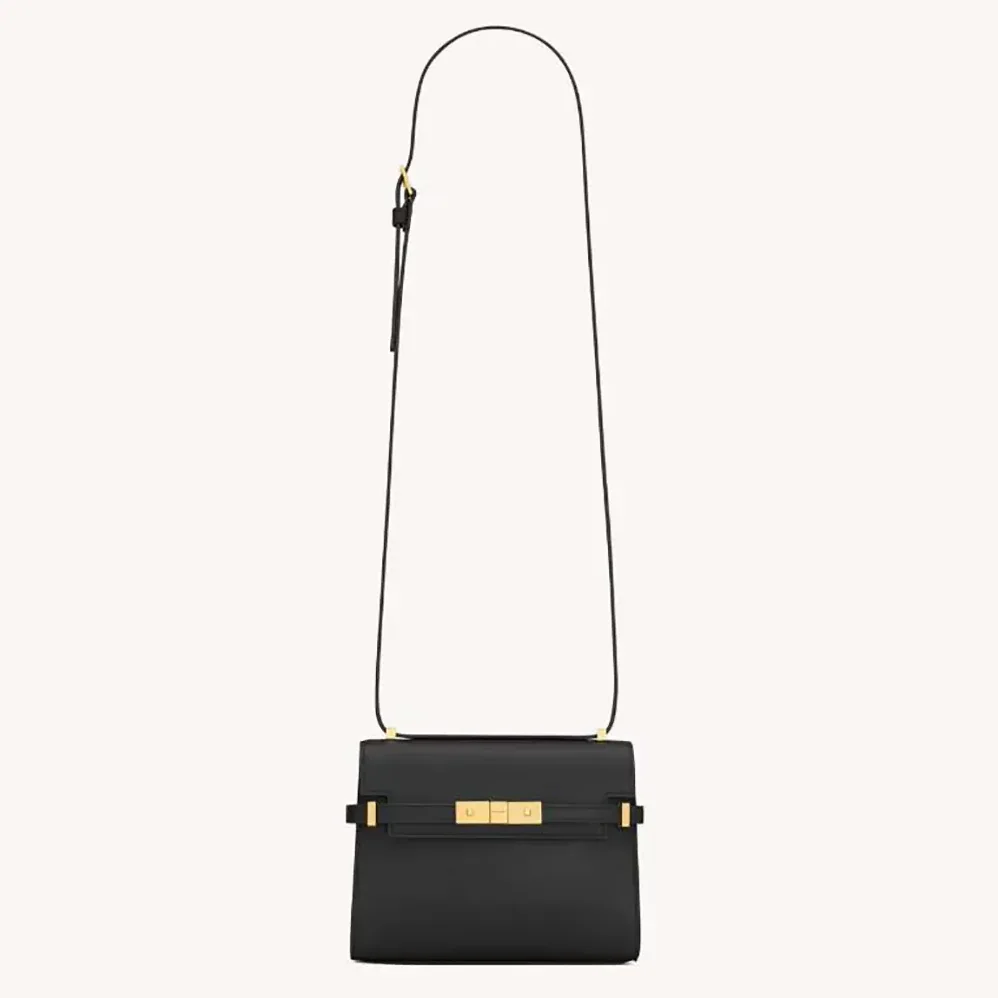 Saint Laurent YSL Mini Manhattan in Box Saint Laurent for Women in Black