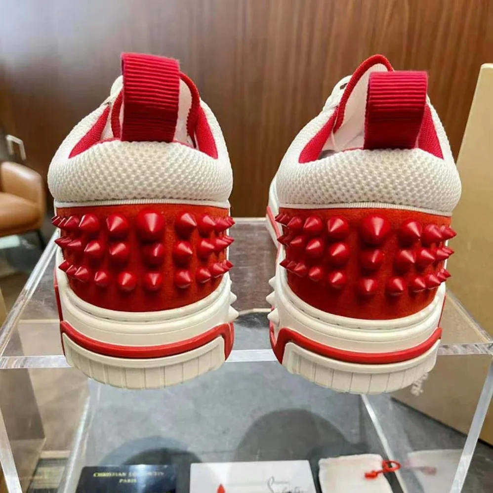 Christian Louboutin Astroloubi in Calf Leather for Unisex in Red Christian Louboutin Astroloubi in Calf Leather for Unisex in Red
