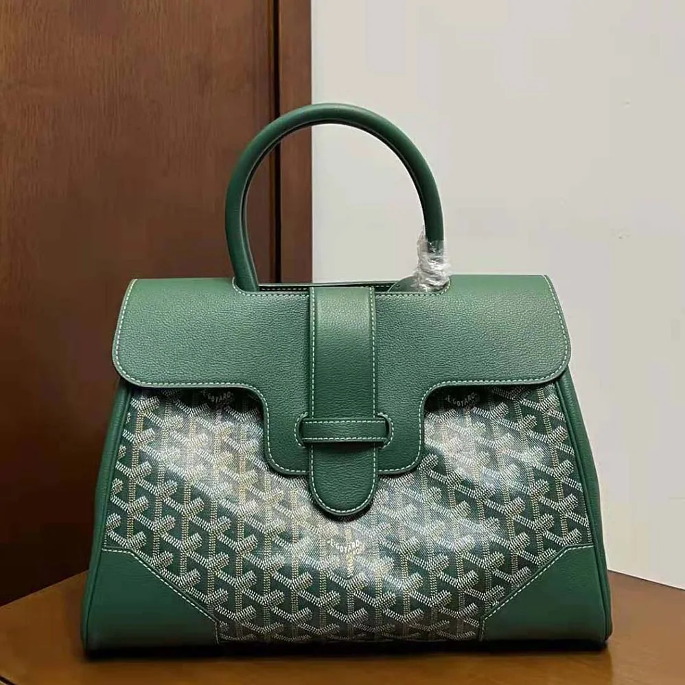 Goyard Saïgon Tote Bag for Women in Green Goyard Saïgon Tote Bag for Women in Green