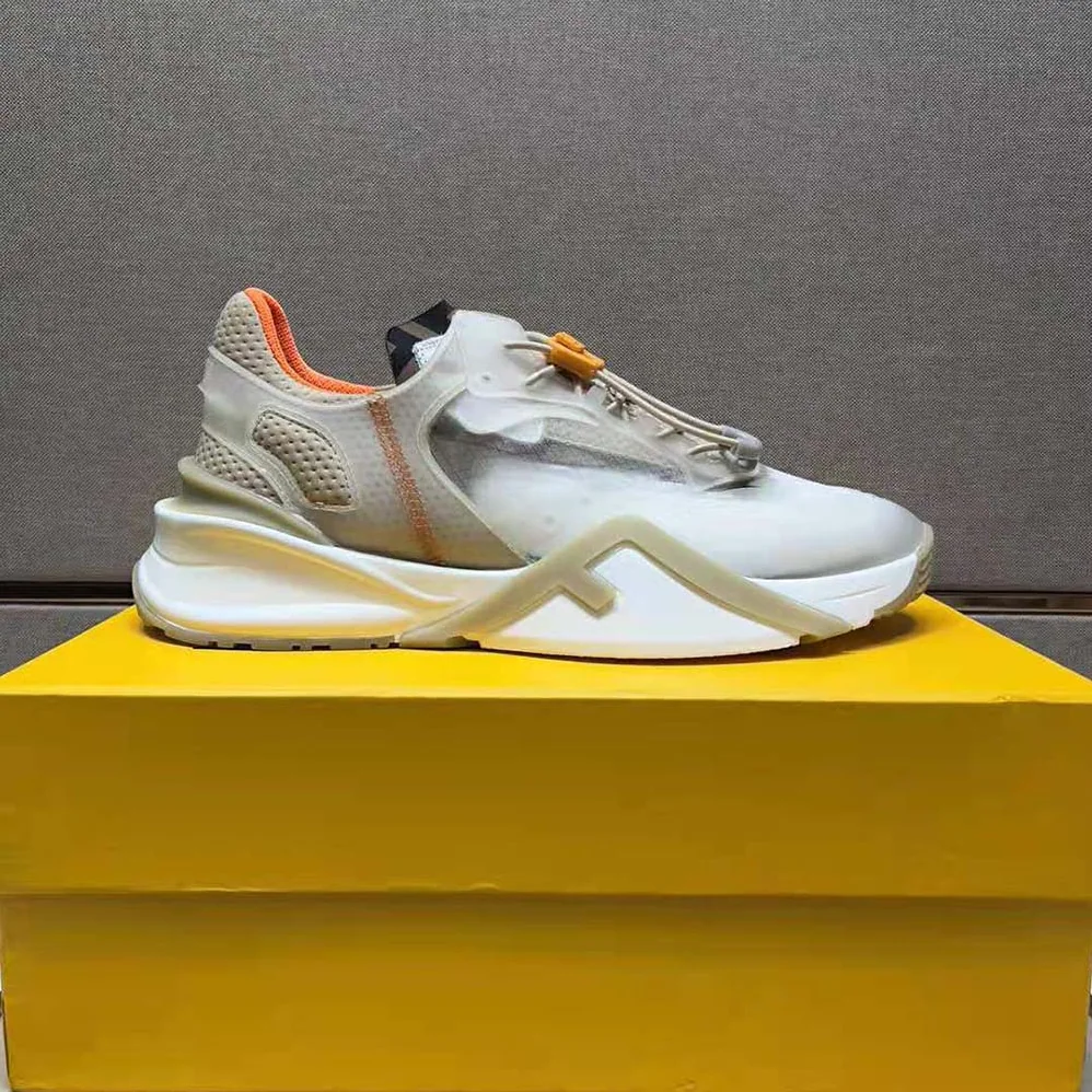 Fendi Flow Beige Nylon Low for Men in tops